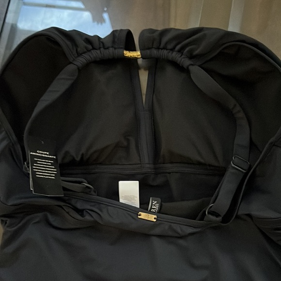 LAUREN RALPH LAUREN
Plus Size Halter-Neck One Piece Swimsuit - Picture 11 of 14